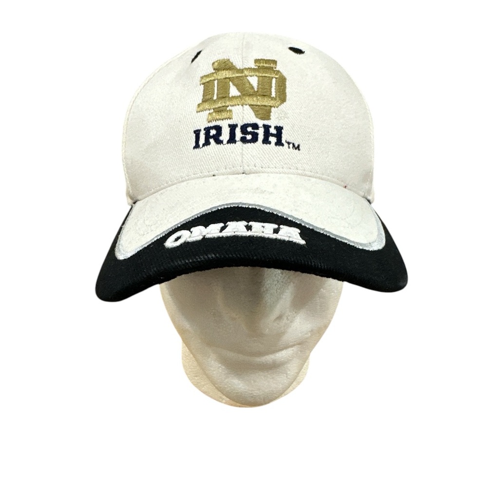 Vintage Notre Dame Hat Cap 2002 College World Series Baseball Licensed Omaha
